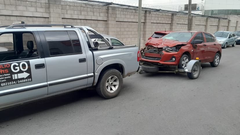 Recuperación de vehículo accidentado